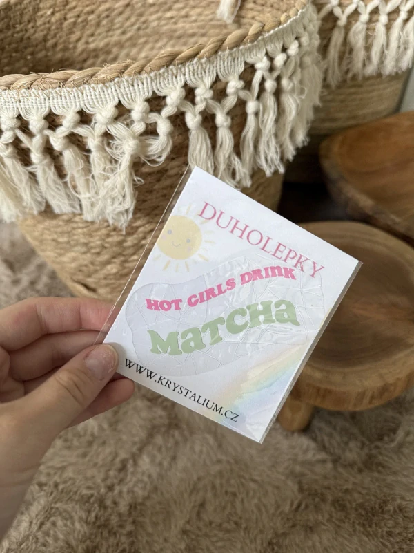 Duholepka HOT GIRLS DRINK MATCHA