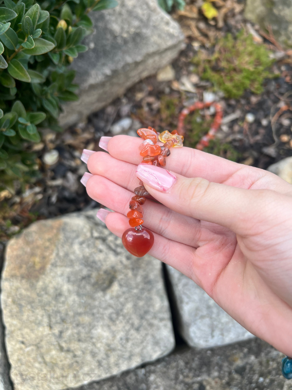 KARNEOL náhrdelník MAXI 