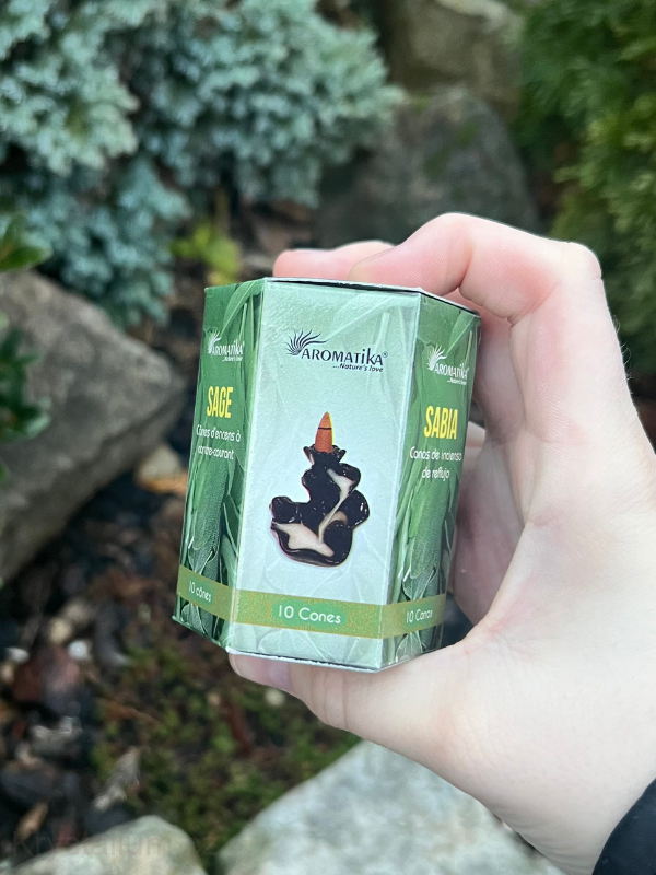 Vonné Kužele Tekoucí Dým ŠALVĚJ