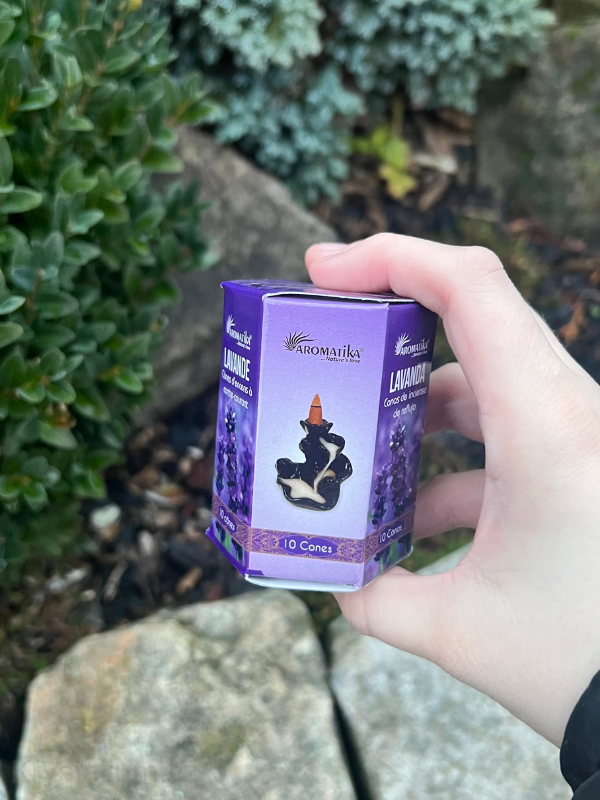 Vonné Kužele Tekoucí Dým LEVANDULE