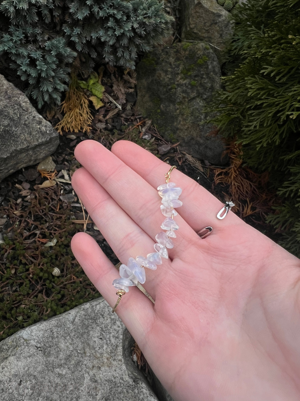 OPALIT náramek na řetízku