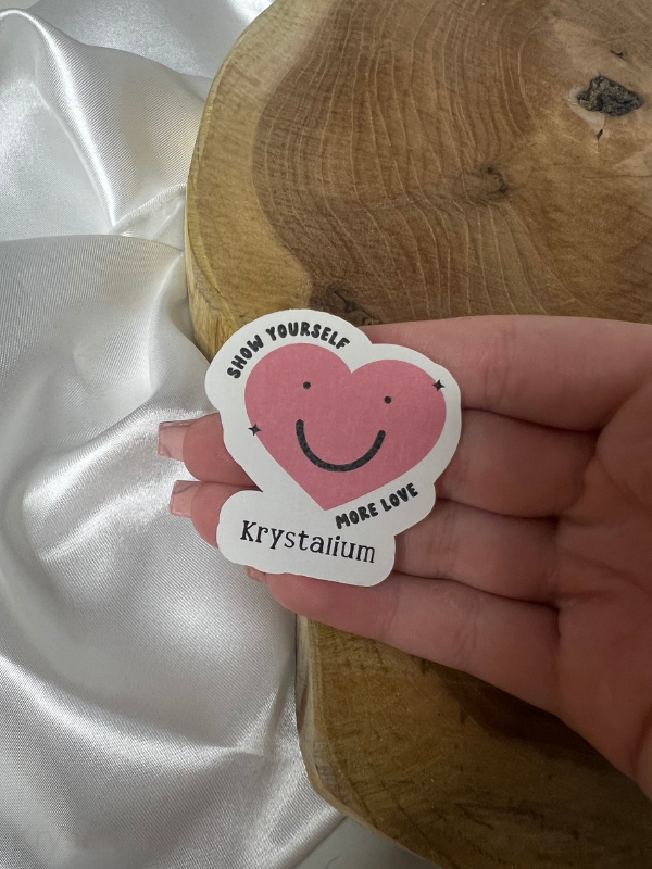 Samolepka SHOW YOURSELF MORE LOVE