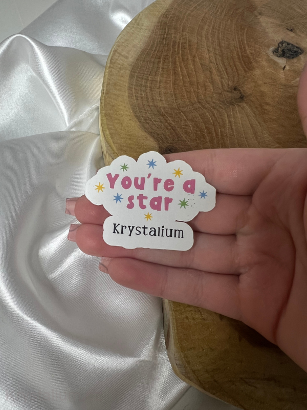 Samolepka YOU ARE A STAR