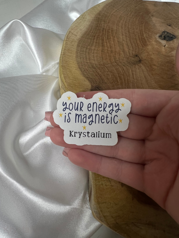 samolepka YOUR ENERGY IS MAGIC