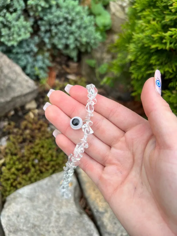 BH KŘIŠŤÁL + NAZAR náhrdelník 