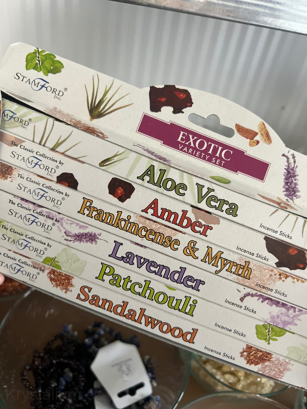 MINI SADA Vonné tyčinky EXOTIC