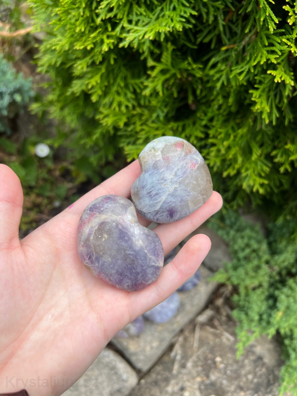 Jednorožčí kámen SRDCE 