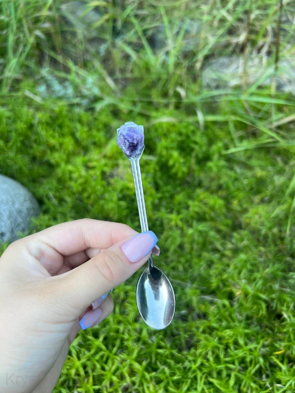 MINI lžička AMETYST