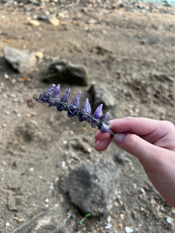 KORUNKA ametyst hroty konkrétni kus