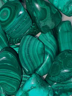 MALACHIT Tromlovaný 