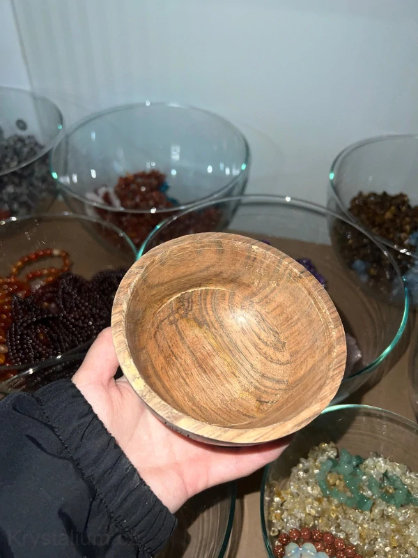 DŘĚVĚNÁ miska HAMSA