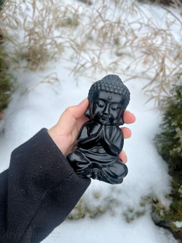 OBSIDIÁN BUDDHA konkrétní kus