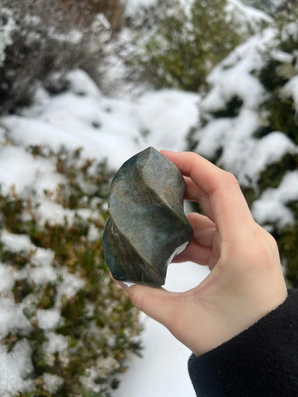 Jaspis plamen Konkrétní kus