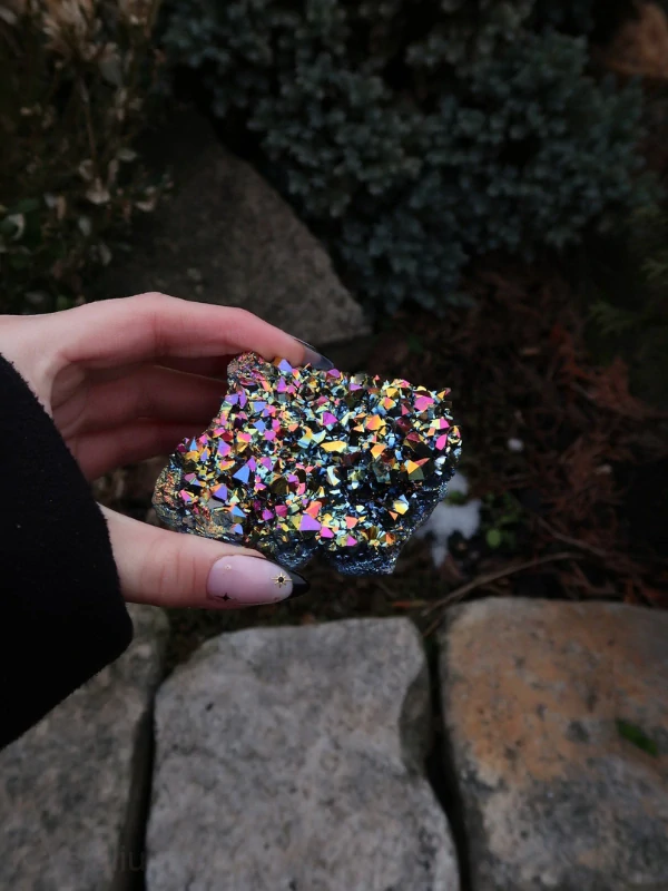 AMETYST Drúza s aurou Konkrétní kus 1