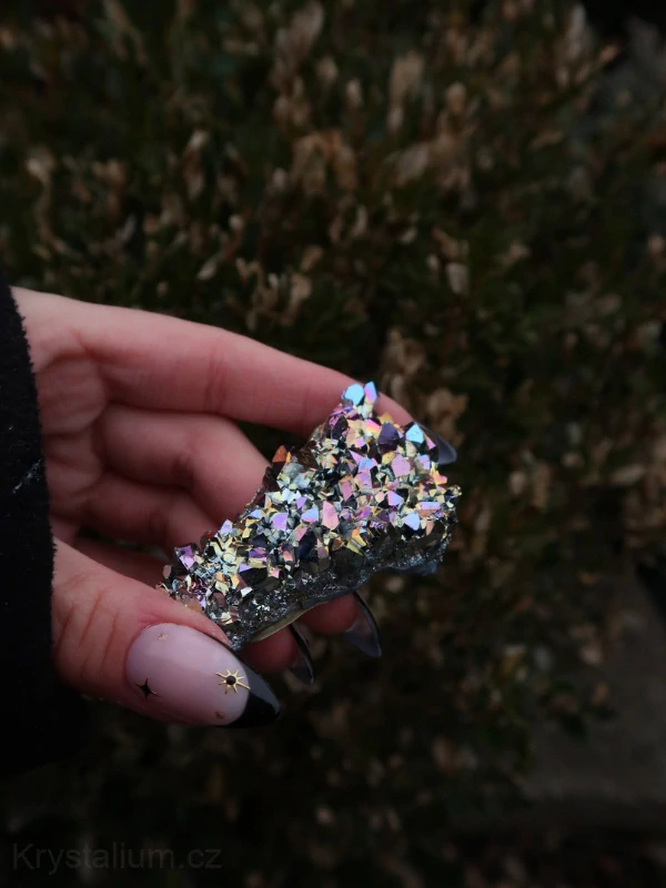 AMETYST Drúza s aurou Konkrétní kus 12