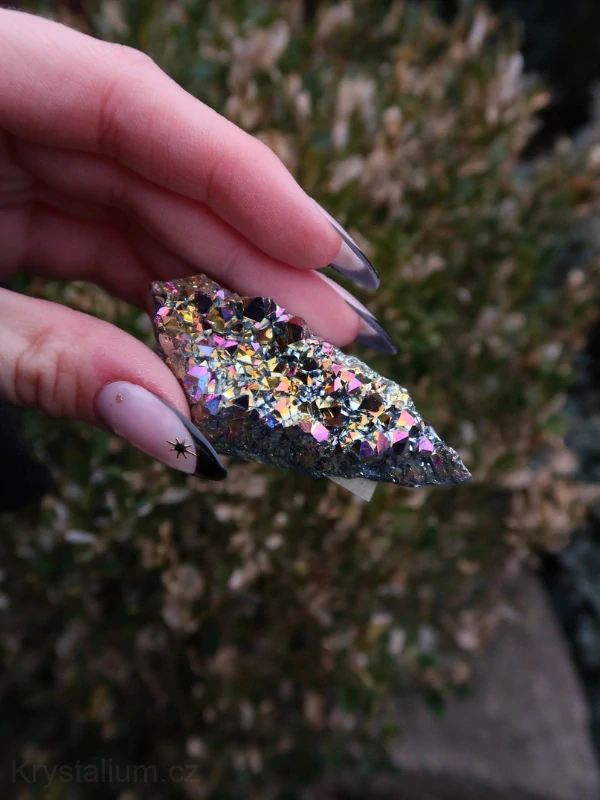 AMETYST Drúza s aurou Konkrétní kus 13