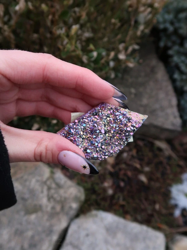 AMETYST Drúza s aurou Konkrétní kus 17