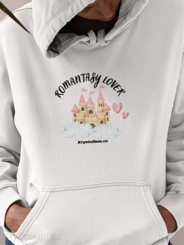 ROMANTASY LOVER mikina BÍLÁ