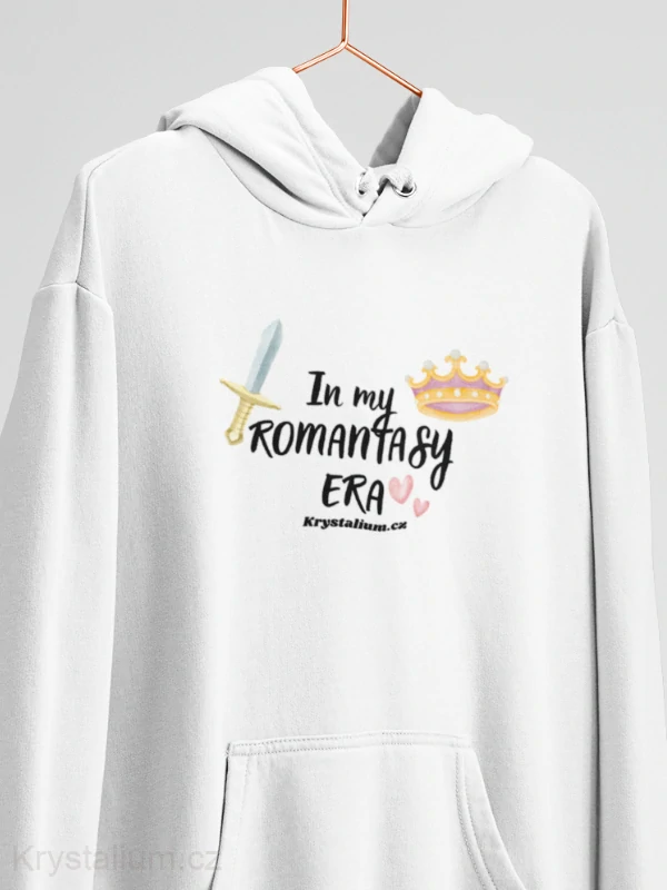 IN MY ROMANTASY ERA mikina BÍLÁ