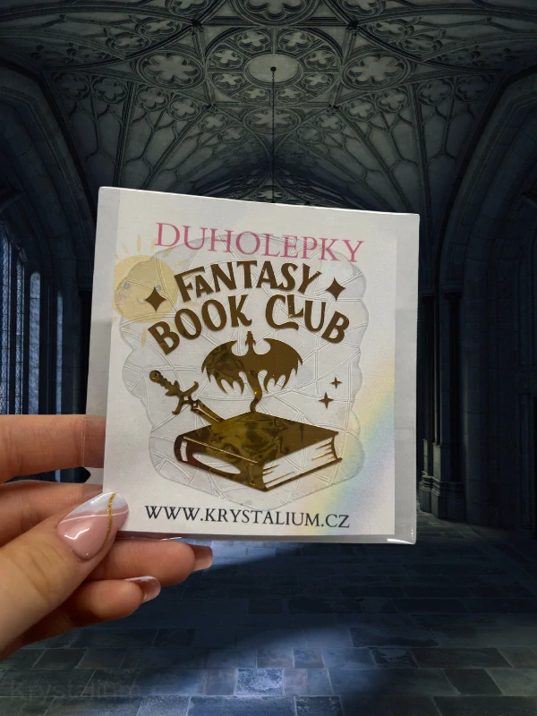 Duholepka FANTASY BOOK CLUB KNIHA MEČ DRAK