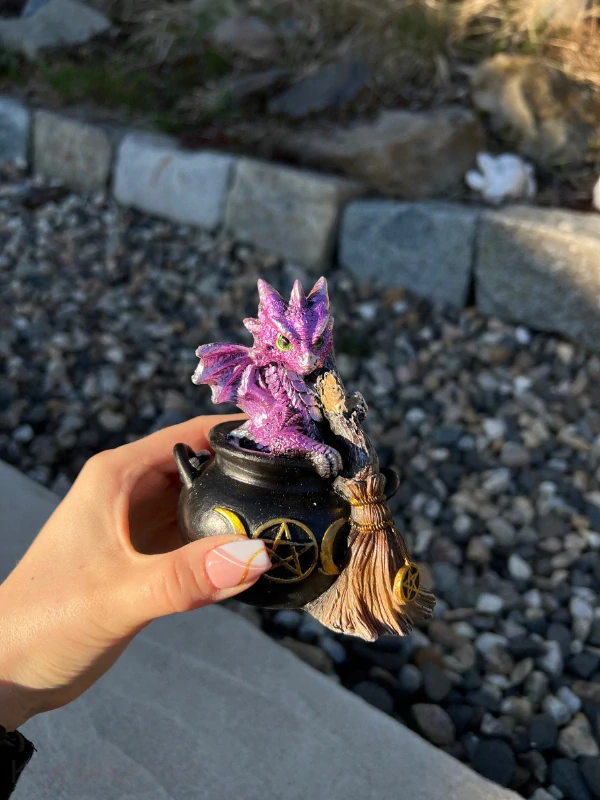 KOTLÝK DRAK FIALOVÝ konkrétní kus