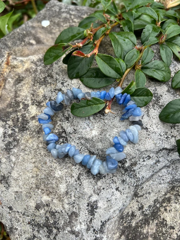 AVANTURÍN modrý náramek 