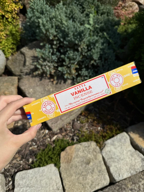 Vonné tyčinky VANILLA satya 