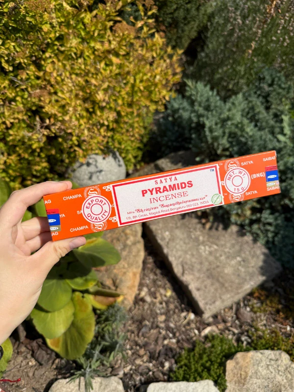 Vonné tyčinky PYRAMIDS satya 