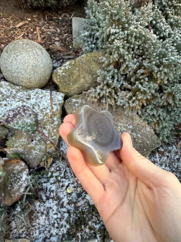 ACHÁT HVĚZDA konkrétní kus