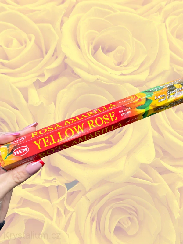 Vonné tyčinky YELLOW ROSE