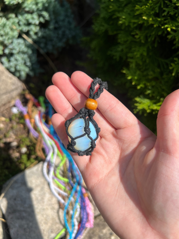 SÍŤKA na minerál NÁHRDELNÍK 