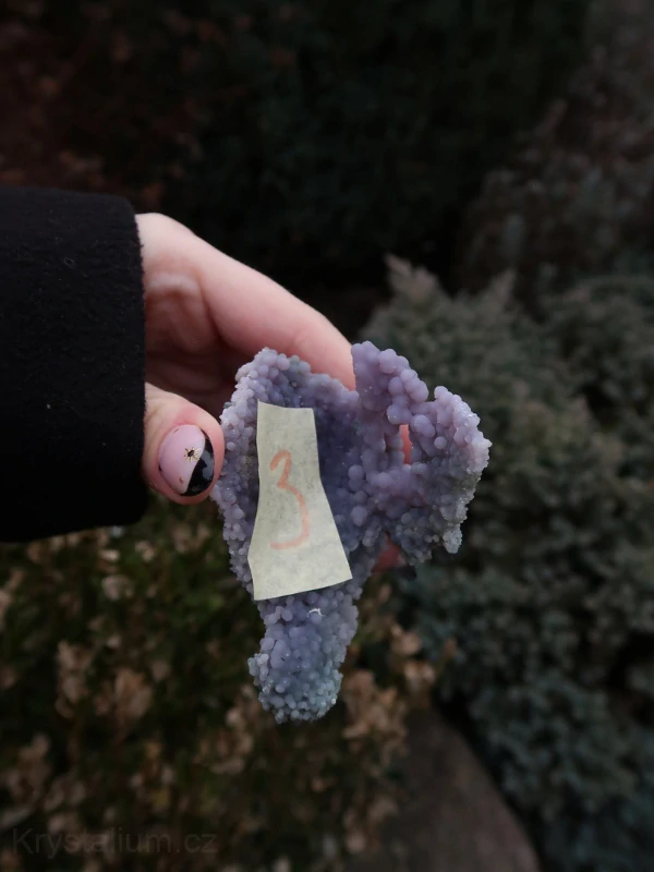 ACHÁT HROZNOVÝ konkrétní kus 3