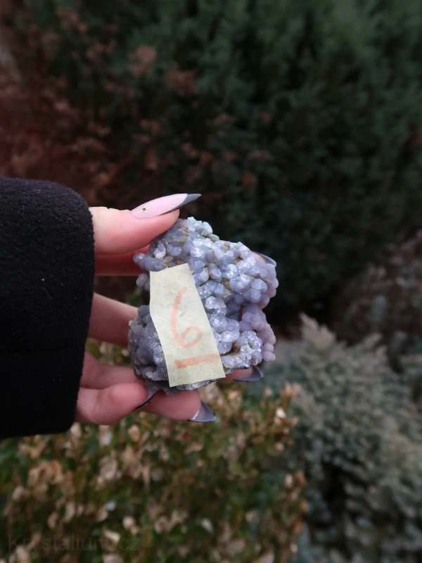 ACHÁT HROZNOVÝ konkrétní kus 6