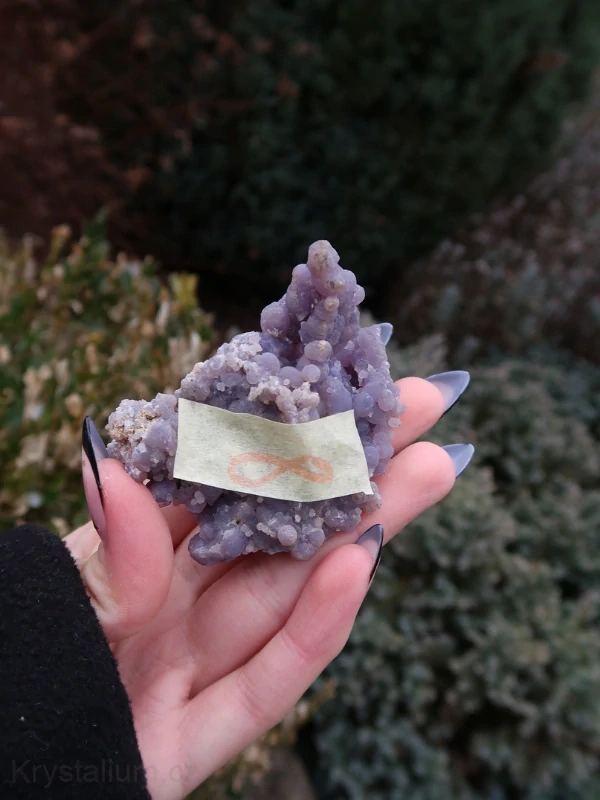 ACHÁT HROZNOVÝ konkrétní kus 8