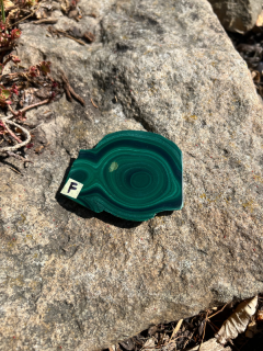 MALACHIT Plátek F 98g