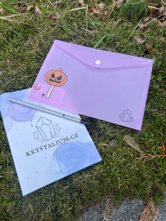 SADA desky krystalium PUMPKIN LOLIPOP purple