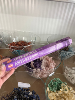 Vonné tyčinky ANTI STRESS fialove