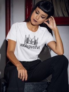 KRÁLOVSTVÍ tričko BÍLÉ