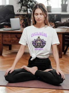 UVOLNĚNÍ ENERGIE tričko BÍLÉ