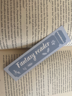 Záložka FANTASY READER MODRÁ